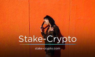 Stake-Crypto.com - Creative brandable domain for sale
