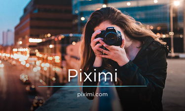 Piximi.com - Creative brandable domain for sale