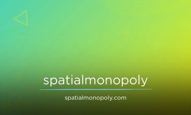 SpatialMonopoly.com - Creative brandable domain for sale