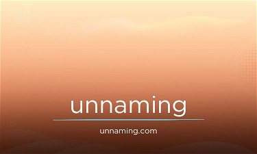 Unnaming.com - Creative brandable domain for sale