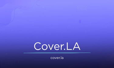 Cover.LA - Creative brandable domain for sale