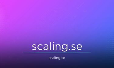 Scaling.se
