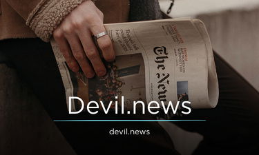 Devil.news - Creative brandable domain for sale