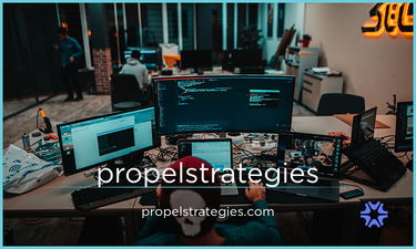 PropelStrategies.com - Creative brandable domain for sale