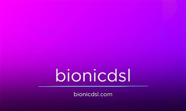 BionicDSL.com - Creative brandable domain for sale