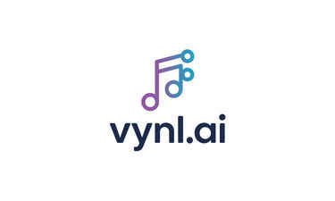 Vynl.AI - Creative brandable domain for sale