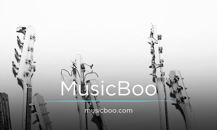 MusicBoo.com - Creative brandable domain for sale