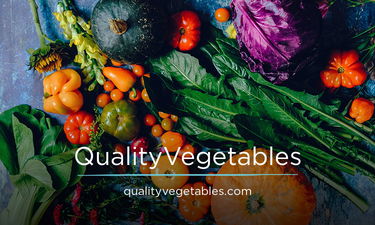QualityVegetables.com - Creative brandable domain for sale
