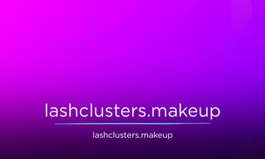 LashClusters.makeup - Creative brandable domain for sale