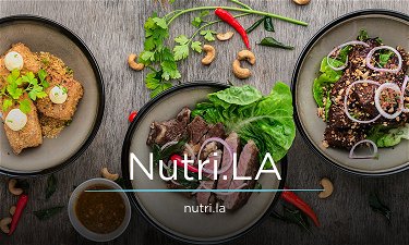 Nutri.LA - Creative brandable domain for sale