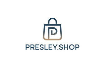 Presley.shop - Creative brandable domain for sale