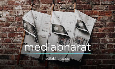 MediaBharat.com - Creative brandable domain for sale