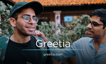 Greetia.com - Creative brandable domain for sale