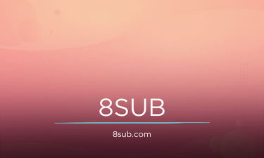 8sub.com - Creative brandable domain for sale