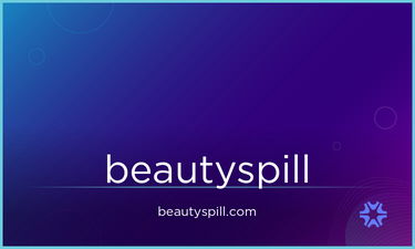 BeautySpill.com - Creative brandable domain for sale