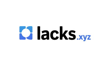 Lacks.xyz - Creative brandable domain for sale