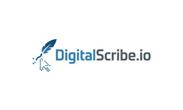 DigitalScribe.io - Creative brandable domain for sale