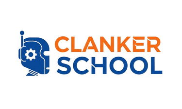 ClankerSchool.com - Creative brandable domain for sale