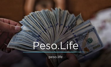 Peso.Life - Creative brandable domain for sale