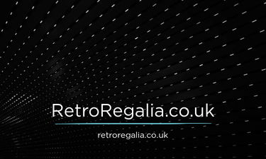 RetroRegalia.co.uk - Creative brandable domain for sale