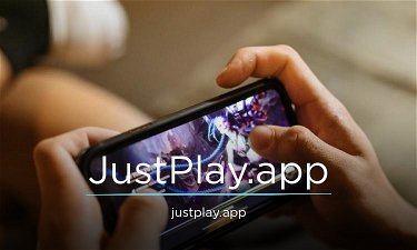 JustPlay.app - Creative brandable domain for sale