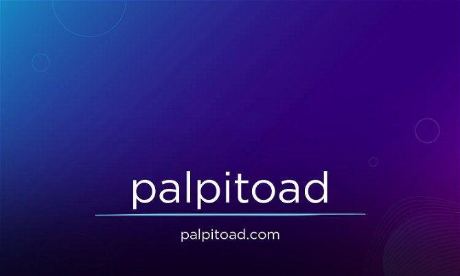 Palpitoad.com