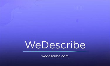 WeDescribe.com - Creative brandable domain for sale