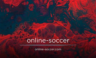 Online-Soccer.com - Creative brandable domain for sale