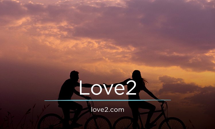 Love2.com - Creative brandable domain for sale