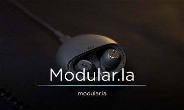 Modular.la - Creative brandable domain for sale