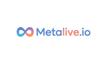 Metalive.io - Creative brandable domain for sale