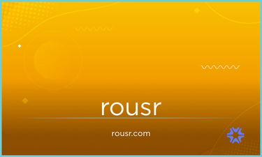 Rousr.com - Creative brandable domain for sale