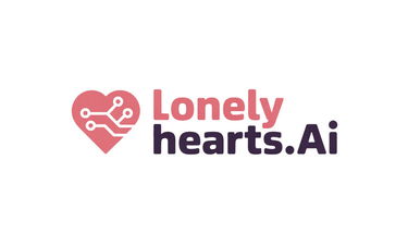 LonelyHearts.ai - Creative brandable domain for sale