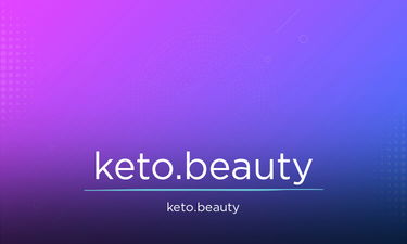 Keto.Beauty - Creative brandable domain for sale