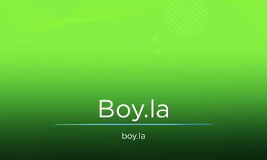 Boy.la - Creative brandable domain for sale