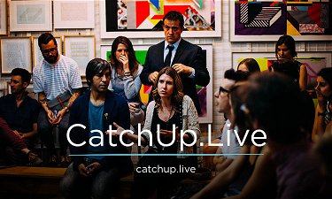 CatchUp.Live - Creative brandable domain for sale