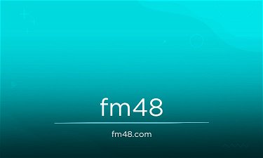 FM48.com - Creative brandable domain for sale