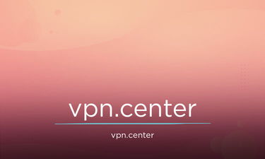 VPN.center - Creative brandable domain for sale