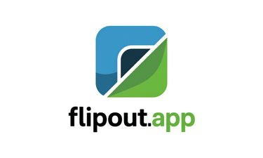 FlipOut.app - Creative brandable domain for sale