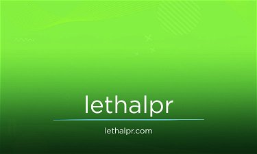 LethalPR.com - Creative brandable domain for sale