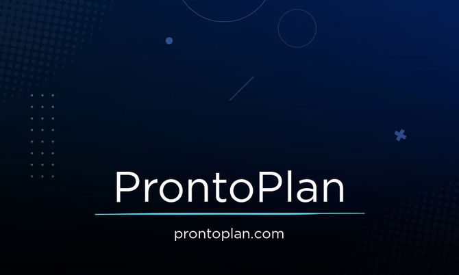 ProntoPlan.com