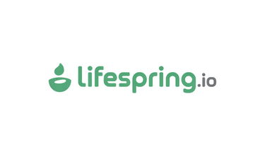 Lifespring.io - Creative brandable domain for sale