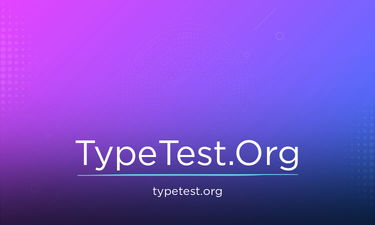 TypeTest.Org - Creative brandable domain for sale