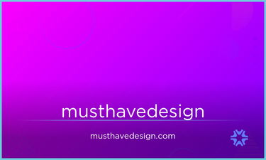 MustHaveDesign.com - Creative brandable domain for sale