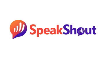 SpeakShout.com - Creative brandable domain for sale