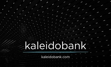 KaleidoBank.com - Creative brandable domain for sale