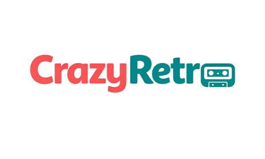 CrazyRetro.com - Creative brandable domain for sale