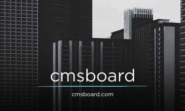 CMSBoard.com - Creative brandable domain for sale