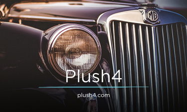 Plush4.com - Creative brandable domain for sale