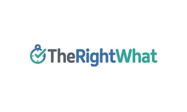 TheRightWhat.com - Creative brandable domain for sale